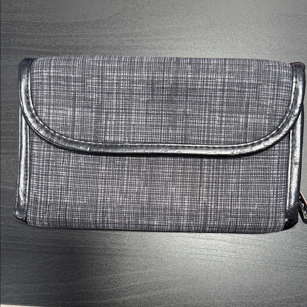 Thirty-One Black and Gray Wallet